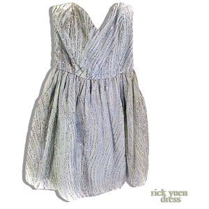 RIc Yuenn Glitter Mini Dress